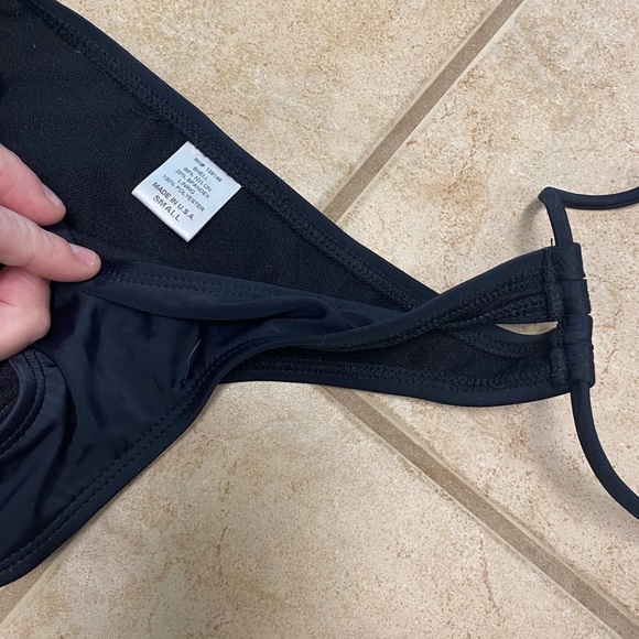 Set Lot 4 New NWT Anthropologie Dippin' Daisy Swimsuit Bikini S Black Yellow - Picture 2 of 13